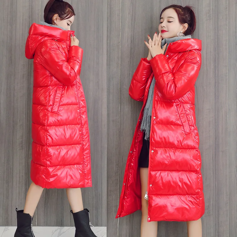 Winter Jackets Women's Coat Fashion Slim Down Cotton Padded Jacket Hooded Warm thick Parkas Hight Quality Female long Outwear
Winter Jackets Women's Coat Fashion Slim Down Cotton Padded Jacket Hooded Warm thick Parkas Hight Quality Female long Outwear