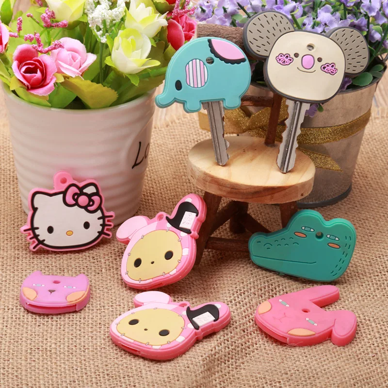 10 PCS Cartoon Silicone Protective Key Case Cover For Key Control Dust Cover Holder Organizer Home Accessories
10 PCS Cartoon Silicone Protective Key Case Cover For Key Control Dust Cover Holder Organizer Home Accessories