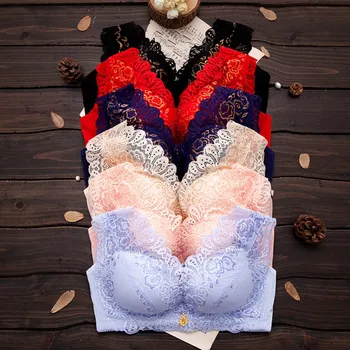 Large Size Women Lace Bra Bralette Underwear Deep V Sexy Lingerie Push Up Bras For Girl Bra New
Large Size Women Lace Bra Bralette Underwear Deep V Sexy Lingerie Push Up Bras For Girl Bra New