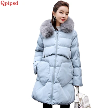 Long Winter Jacket Coats 2020 Korean New Down Jackets Womens Thicken Warm Down Cotton Coats Female Fur Collar Hooded Down Parkas
Long Winter Jacket Coats 2020 Korean New Down Jackets Womens Thicken Warm Down Cotton Coats Female Fur Collar Hooded Down Parkas
