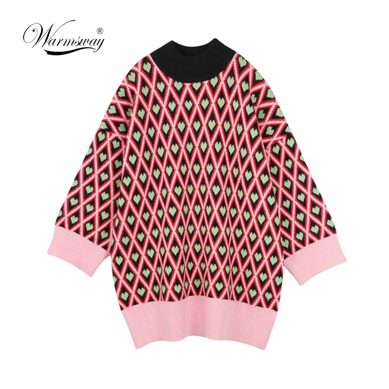 High Quality Sweater Brand heart Print 2019 Women Turtleneck Loose Sweater Knitted Thicken Pullover Outwear Plus Size C-096
High Quality Sweater Brand heart Print 2019 Women Turtleneck Loose Sweater Knitted Thicken Pullover Outwear Plus Size C-096