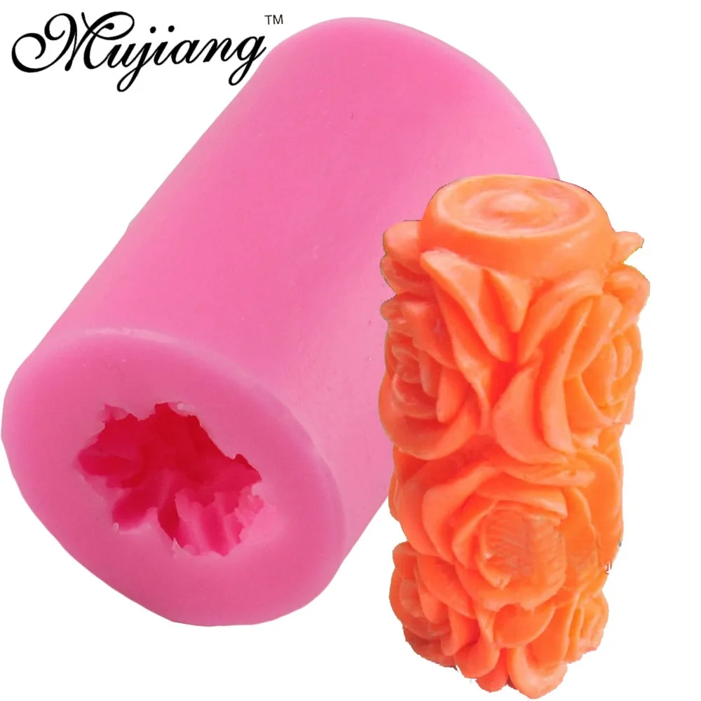 Mujiang Rose Flower Silicone Candle Mold 3D Craft Handmade Soap Fimo Clay Molds Chocolate Candy Fondant Cake Decorating Tools
Mujiang Rose Flower Silicone Candle Mold 3D Craft Handmade Soap Fimo Clay Molds Chocolate Candy Fondant Cake Decorating Tools