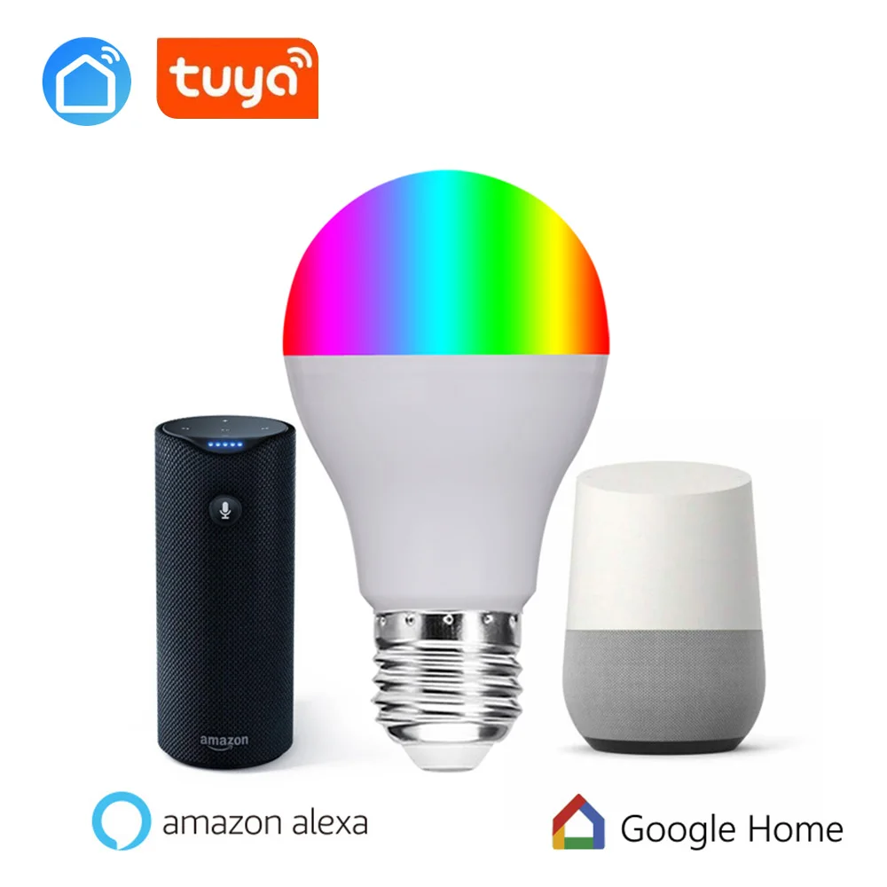 tuya app Smart WIFI Light Bulb Multicolor Dimmable LED Lights switch Compatible with Alexa and Google Assistant WIFI LED Lamp
tuya app Smart WIFI Light Bulb Multicolor Dimmable LED Lights switch Compatible with Alexa and Google Assistant WIFI LED Lamp