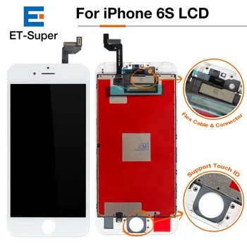 50Pcs/Lot Grade LCD Digitizer For iPhone 6S AAA Display with 3D Force Touch 100% Tested No Spot No Dead Pixel Mix Color Free DHL
50Pcs/Lot Grade LCD Digitizer For iPhone 6S AAA Display with 3D Force Touch 100% Tested No Spot No Dead Pixel Mix Color Free DHL