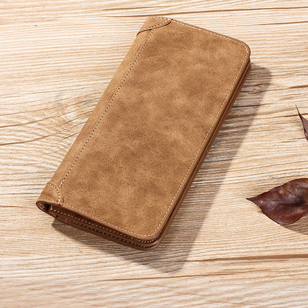 Casual wallet long men's wallet leather long section multi-card hand bag clutch bag thin mobile phone clutch zipper card
Casual wallet long men's wallet leather long section multi-card hand bag clutch bag thin mobile phone clutch zipper card