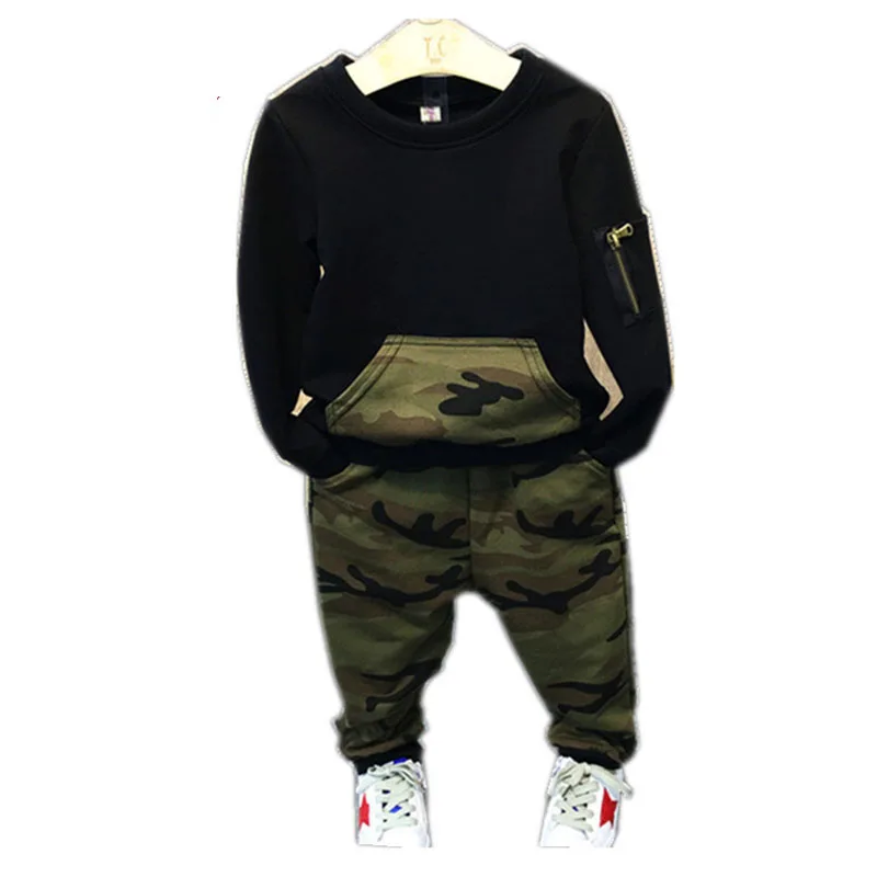 Boys Clothes 2019 Spring Autumn Kids Clothing Camouflage Long Sleeve Pullover+Pants 2Pcs Set Boys Sports Suits 2 3 4 5 6 7 Years
Boys Clothes 2019 Spring Autumn Kids Clothing Camouflage Long Sleeve Pullover+Pants 2Pcs Set Boys Sports Suits 2 3 4 5 6 7 Years