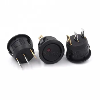 23mm 24V Red and Green led Round Rocker Switch Led Dot Light 3 pins ON-OFF LED illuminated Car Dashboard Boat Toggle SPST Switch
23mm 24V Red and Green led Round Rocker Switch Led Dot Light 3 pins ON-OFF LED illuminated Car Dashboard Boat Toggle SPST Switch