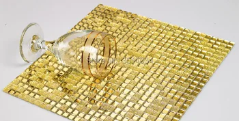 10mm small particles of gold mirror glass mosaic tile wall decoration materials KTV TV background
10mm small particles of gold mirror glass mosaic tile wall decoration materials KTV TV background