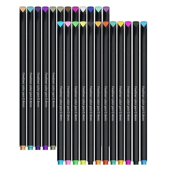 24 Colors Colorful Fine Line Painting Pen Watercolor Fineliner Drawing Writing Pens Colored Ballpoint Gel Pen DIY Painting Toy
24 Colors Colorful Fine Line Painting Pen Watercolor Fineliner Drawing Writing Pens Colored Ballpoint Gel Pen DIY Painting Toy