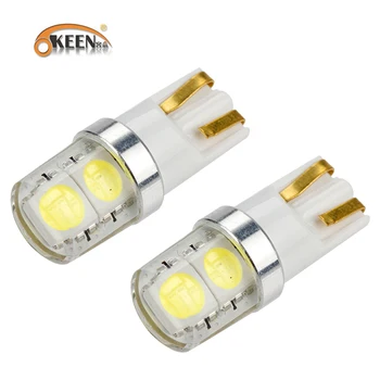 OKEEN 2pcs Car Led T10 5050 4SMD 350LM T10 W5W LED Car Clearance Lights Led Bulbs DRL Turn Parking Interior Dome Reading Lights
OKEEN 2pcs Car Led T10 5050 4SMD 350LM T10 W5W LED Car Clearance Lights Led Bulbs DRL Turn Parking Interior Dome Reading Lights