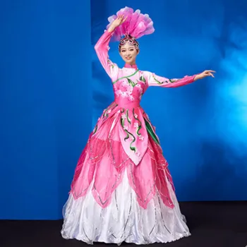 musical dancing flower modern dance dress for women opening dance new year performance clothing festival dancing costumes
musical dancing flower modern dance dress for women opening dance new year performance clothing festival dancing costumes