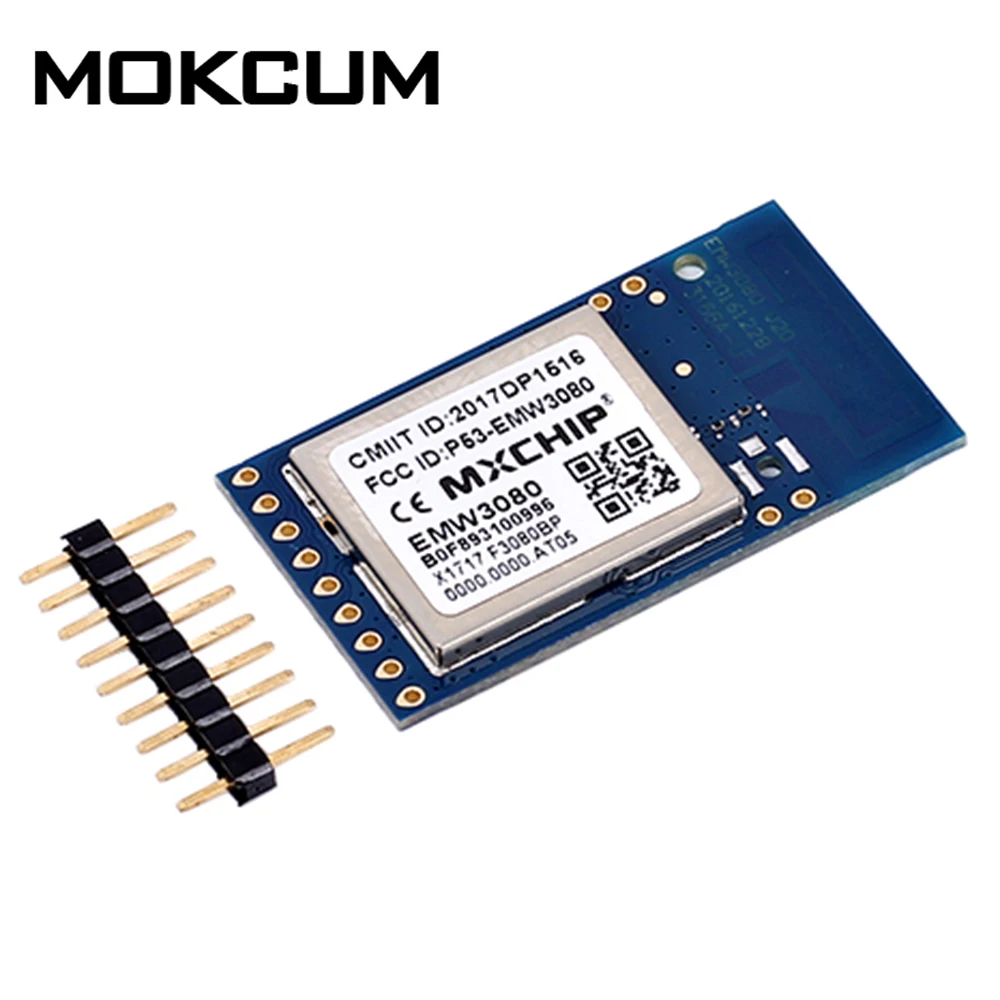 ESP8266 2.4G EMW3080 Intelligent IOT Wireless Wifi Serial Port Module for Arduino ARM M4 Kernel Precise DC 3.0-3.6V 100m
ESP8266 2.4G EMW3080 Intelligent IOT Wireless Wifi Serial Port Module for Arduino ARM M4 Kernel Precise DC 3.0-3.6V 100m