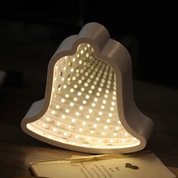 LED Fairy Tunnel Lamps 3D Marquee Night Lights Novelty Christmas Bell Lamps For Desk Wall Table Bedside Decorative Night Light
LED Fairy Tunnel Lamps 3D Marquee Night Lights Novelty Christmas Bell Lamps For Desk Wall Table Bedside Decorative Night Light