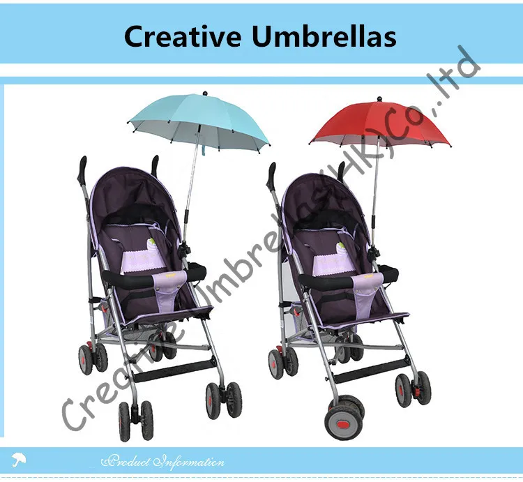 Baby stroller steering umbrella,children car umbrella 8mm steel shaft & fiberglass ribs,detachable clamp,Environment protection
Baby stroller steering umbrella,children car umbrella 8mm steel shaft & fiberglass ribs,detachable clamp,Environment protection