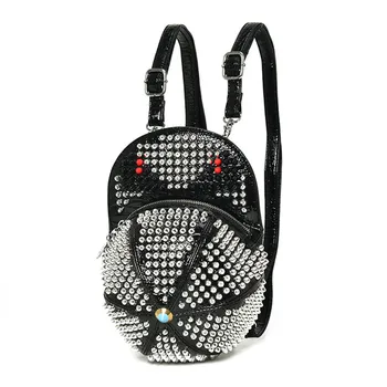 New Women Backpacks Stereo Hat Bag Rivet Shoulder Bags Shoulder Shoulder Punk Bag
New Women Backpacks Stereo Hat Bag Rivet Shoulder Bags Shoulder Shoulder Punk Bag