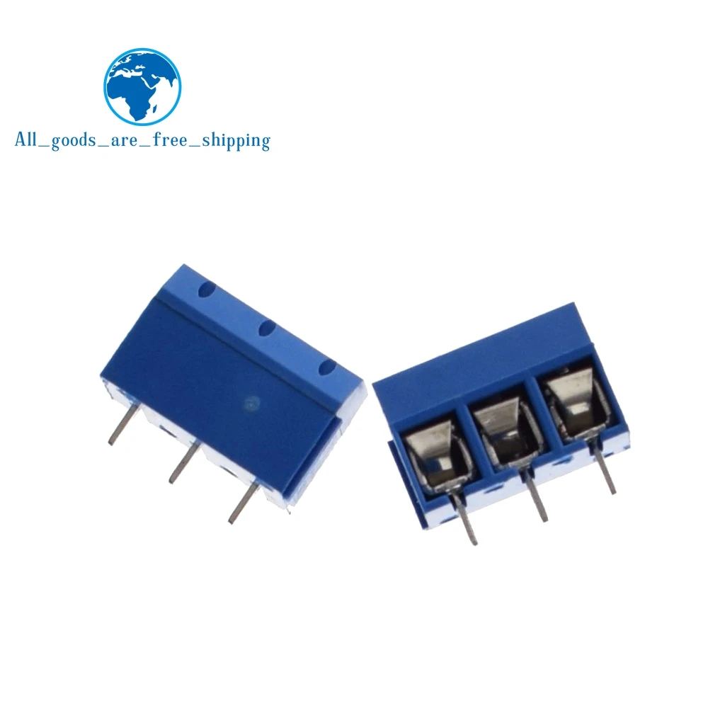 TZT 50PCS 3 Pin Screw Terminal Block Connector 5mm Pitch 5.08-301-3P 301-3P 3pin
TZT 50PCS 3 Pin Screw Terminal Block Connector 5mm Pitch 5.08-301-3P 301-3P 3pin