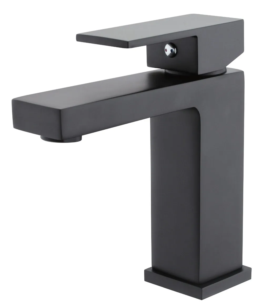 Black plated solid brass bathroom sink faucet square Cold and hot water tap basin mixer faucet--high quality
Black plated solid brass bathroom sink faucet square Cold and hot water tap basin mixer faucet--high quality