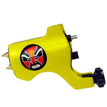 Yellow Hook Line Interface Facebook Rotary Tattoo Machine Gun Permanent Makeup Machine maquina de tatuagem tatuaje profesional 
Yellow Hook Line Interface Facebook Rotary Tattoo Machine Gun Permanent Makeup Machine maquina de tatuagem tatuaje profesional