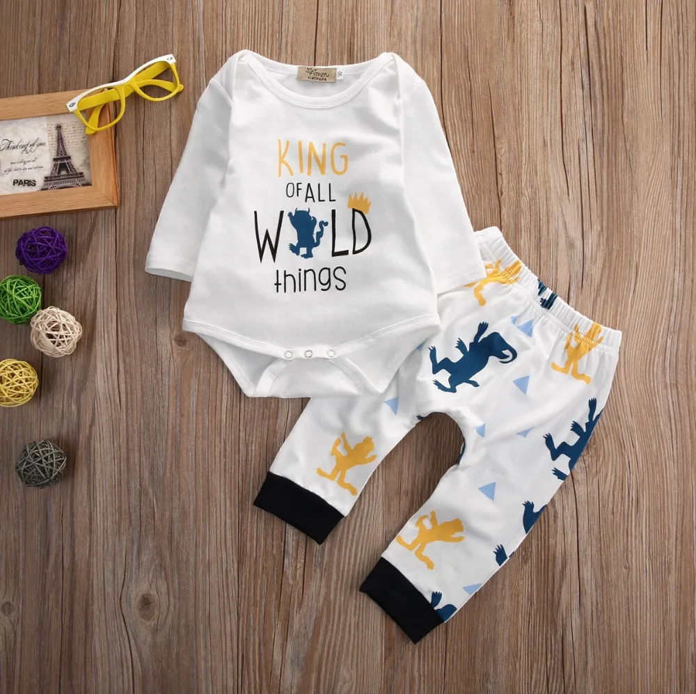 Fashion newborn baby boy clothes set Long sleeve cotton letter Romper tops+Flower pants+hat 3pcs infant boy clothes set
Fashion newborn baby boy clothes set Long sleeve cotton letter Romper tops+Flower pants+hat 3pcs infant boy clothes set
