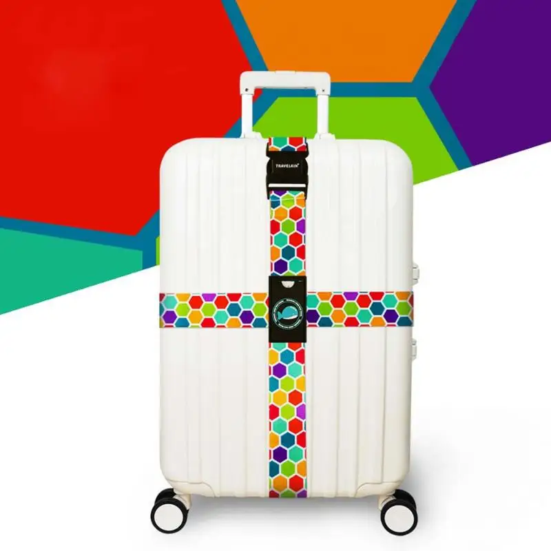 Luggage Cross Straps Belt for Suitcase with Secure Buckle Lock Safe Adjustable Suitcase Bright Color Travel Accessories
Luggage Cross Straps Belt for Suitcase with Secure Buckle Lock Safe Adjustable Suitcase Bright Color Travel Accessories