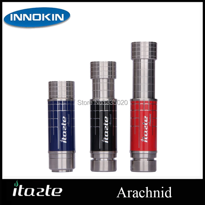 Original Innokin iTaste Arachnid Mod for 18650 18500 18350 Battery Telescopic Mechanical Mod Spiderman Mod
Original Innokin iTaste Arachnid Mod for 18650 18500 18350 Battery Telescopic Mechanical Mod Spiderman Mod