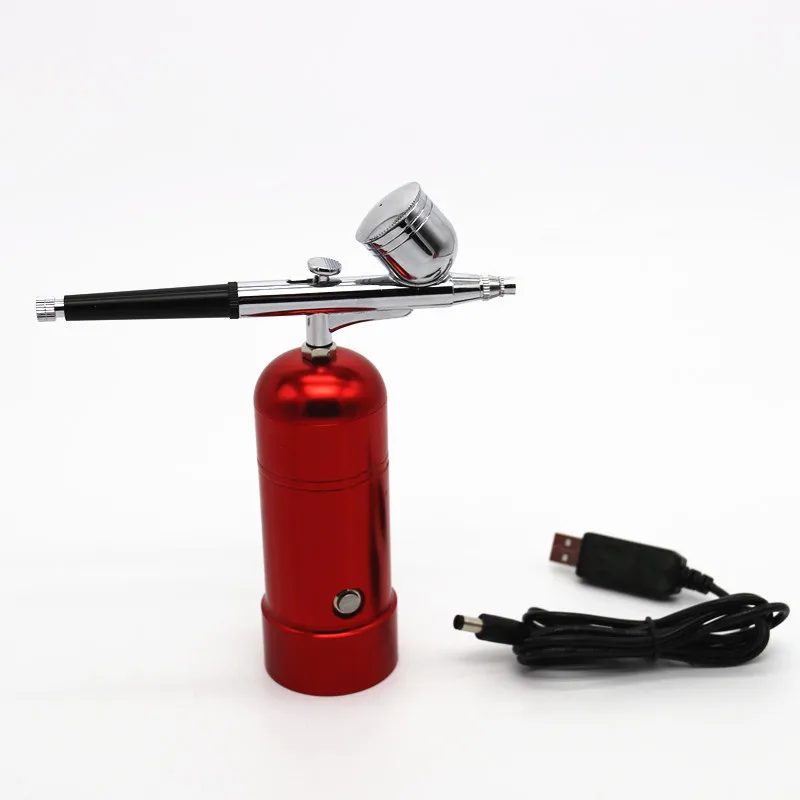Airbrush top 0.3mm Black Mini Air Compressor mini Spray Gun Air brush Set DIY Wall Drawing Painter Sprayer Gun 7CC Capacity Set
Airbrush top 0.3mm Black Mini Air Compressor mini Spray Gun Air brush Set DIY Wall Drawing Painter Sprayer Gun 7CC Capacity Set