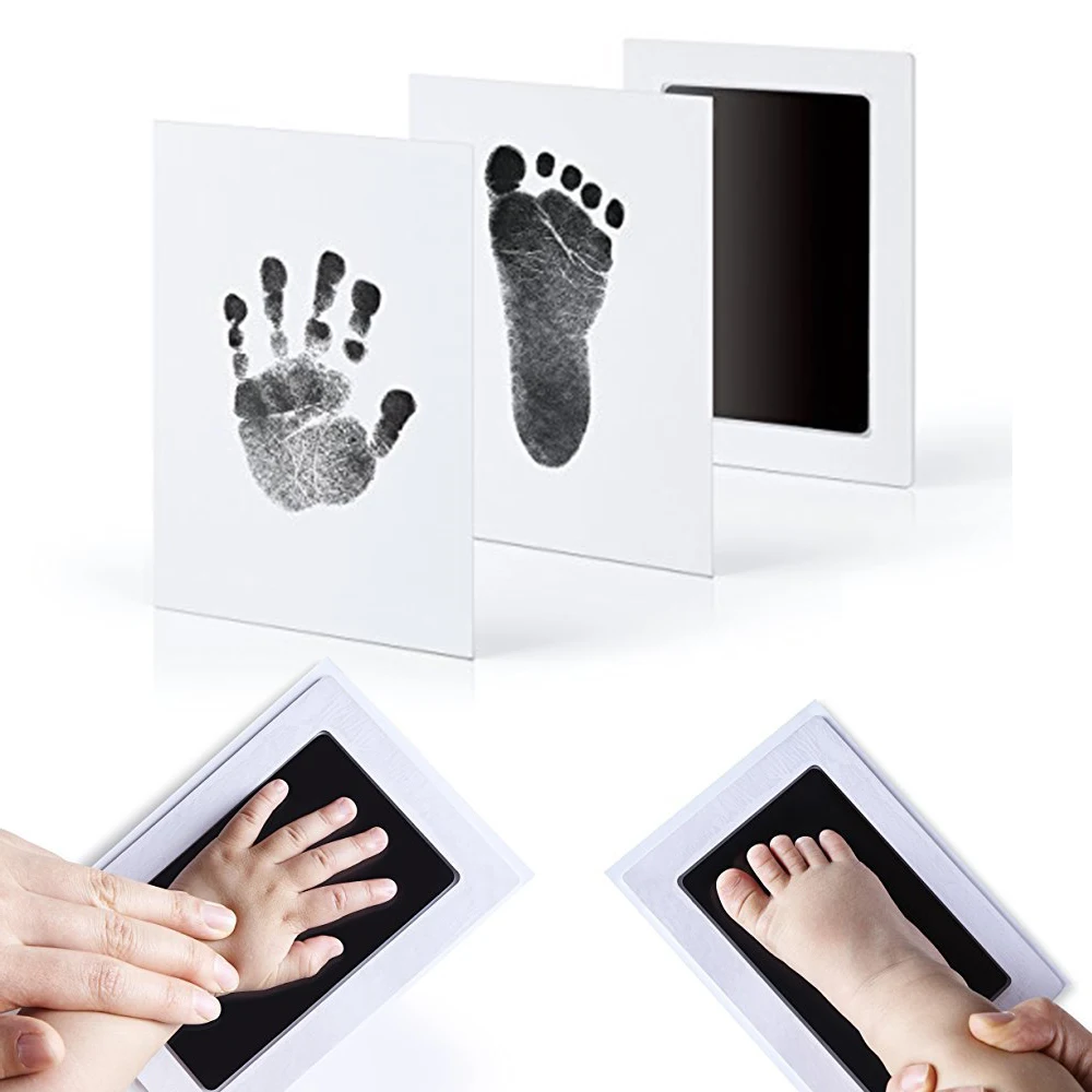 Baby Care Non-Toxic Newborn Handprint Footprint Imprint Kit Casting Parent-Child Hand Inkpad Watermark Infant Clay Toys
Baby Care Non-Toxic Newborn Handprint Footprint Imprint Kit Casting Parent-Child Hand Inkpad Watermark Infant Clay Toys