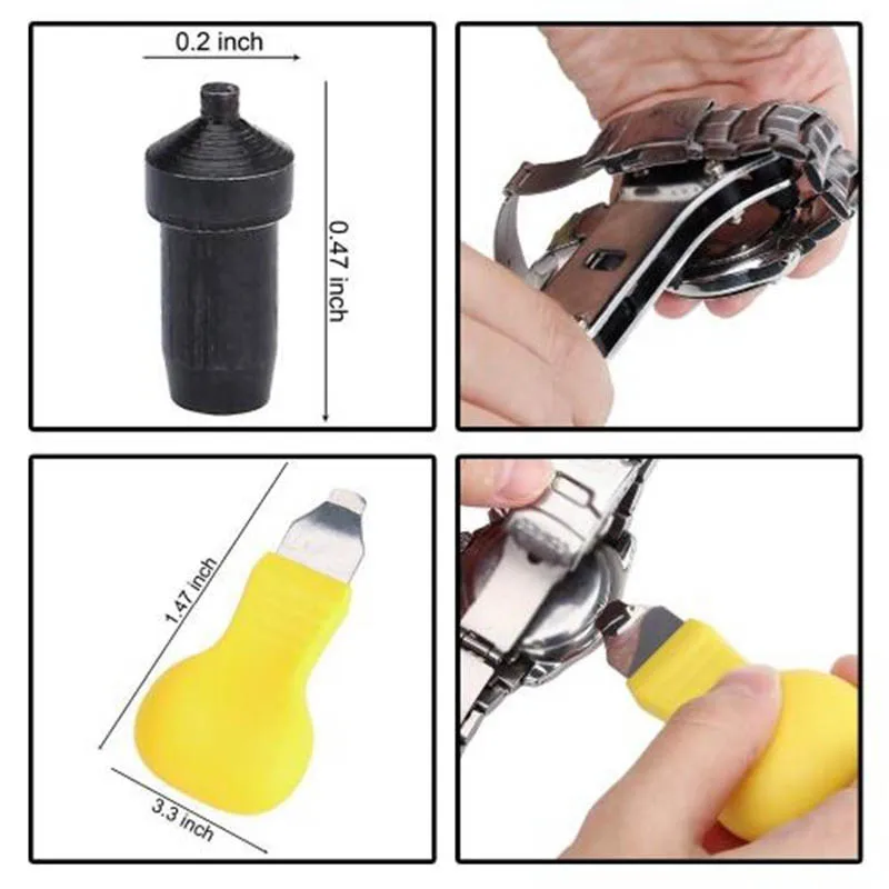 147 / 16 Pcs Watch Repair Tool Kit Set Watch Case Opener Link Spring Bar Remover Screwdriver Watchmaker Device HYD88
147 / 16 Pcs Watch Repair Tool Kit Set Watch Case Opener Link Spring Bar Remover Screwdriver Watchmaker Device HYD88