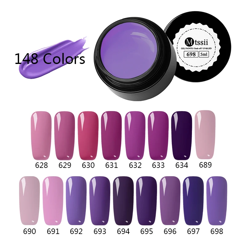 Mtssii New Fashion Paint Gel Charming Pure Colors UV LED Nail Painting Gel Color Finger Nail Art Design Nail Gel Polish Lacquer
Mtssii New Fashion Paint Gel Charming Pure Colors UV LED Nail Painting Gel Color Finger Nail Art Design Nail Gel Polish Lacquer
