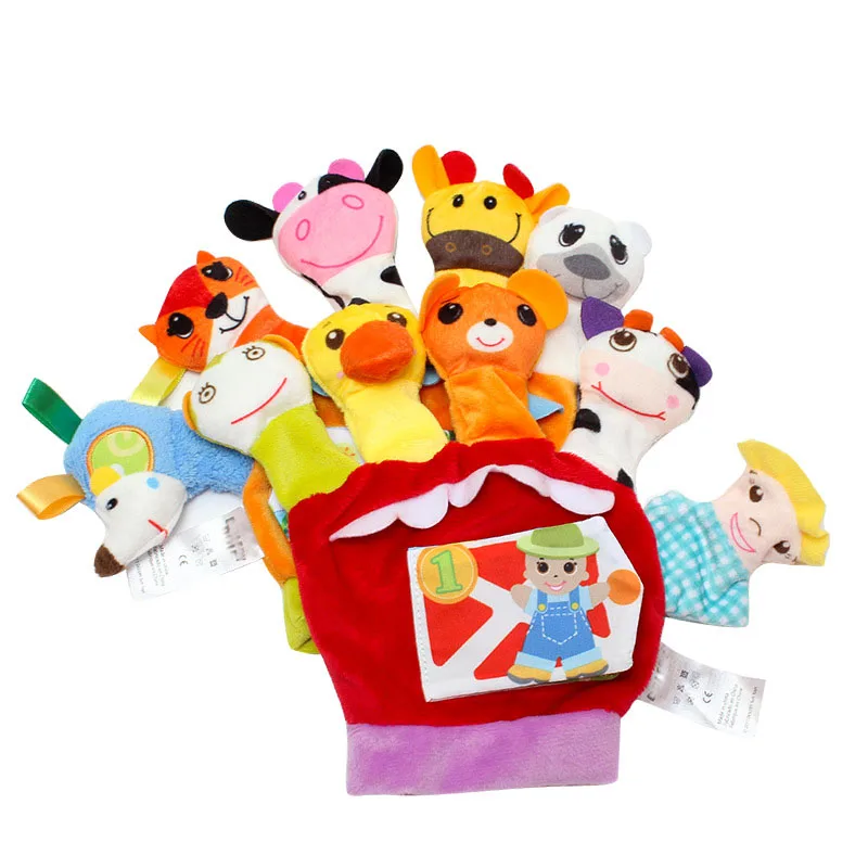 Newest Animals Hand Puppet Finger Plush Appease Baby Soft Education Story Puppets toys For kids
Newest Animals Hand Puppet Finger Plush Appease Baby Soft Education Story Puppets toys For kids
