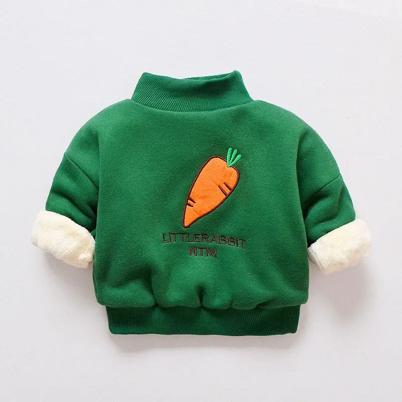 BibiCola Winter Baby Boys Clothes Carrot Thicken Children Hoodies Coral Fleece Kids Sweaters Jackets Warm Baby Outerwear Coats
BibiCola Winter Baby Boys Clothes Carrot Thicken Children Hoodies Coral Fleece Kids Sweaters Jackets Warm Baby Outerwear Coats