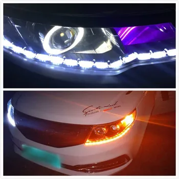 2x LED Car Headlight DRL Amber Turn Signal Light For Kia Rio K2 3 Ceed Sportage Sorento Cerato Armrest Soul Picanto Optima K3
2x LED Car Headlight DRL Amber Turn Signal Light For Kia Rio K2 3 Ceed Sportage Sorento Cerato Armrest Soul Picanto Optima K3