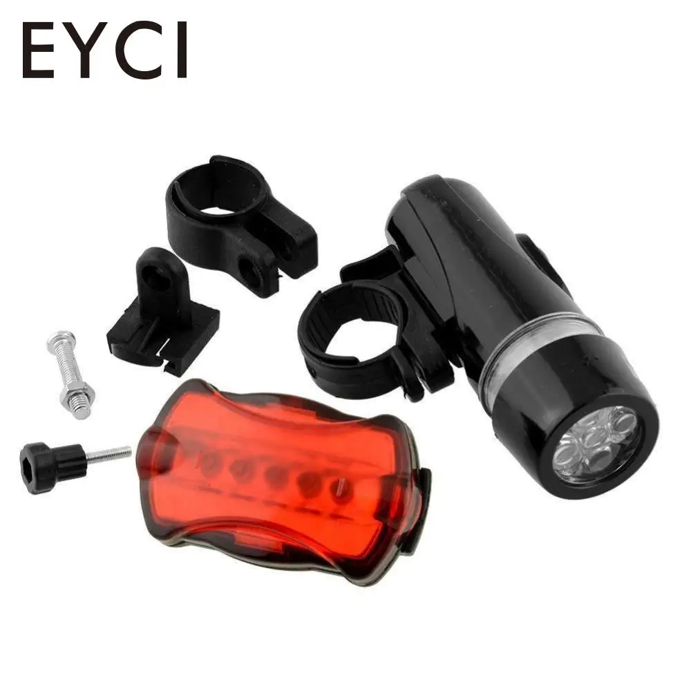 EYCI 5 LED Bright Day Lamp Torch Bicycle MTB Front Head Lights Rear Tail Safety Flashlight Waterproof Set
EYCI 5 LED Bright Day Lamp Torch Bicycle MTB Front Head Lights Rear Tail Safety Flashlight Waterproof Set
