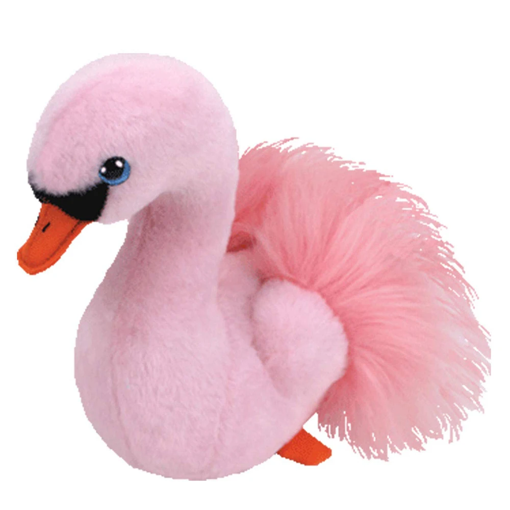 Pyoopeo Ty Beanie Babies 6" 15cm Odette the Pink Swan Plush Regular Stuffed Animal Collection Soft Doll Toy with Heart Tag
Pyoopeo Ty Beanie Babies 6" 15cm Odette the Pink Swan Plush Regular Stuffed Animal Collection Soft Doll Toy with Heart Tag