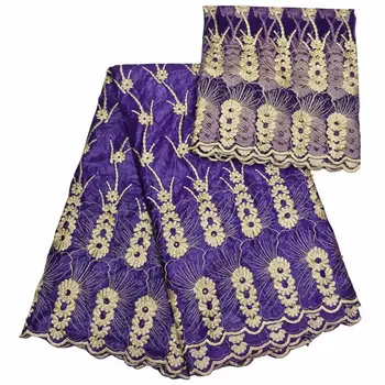 High quality African Lace Fabric Beautiful embroidery bazin riche getzner 5yards/lot with 2yards tulle lace set BL1006
High quality African Lace Fabric Beautiful embroidery bazin riche getzner 5yards/lot with 2yards tulle lace set BL1006