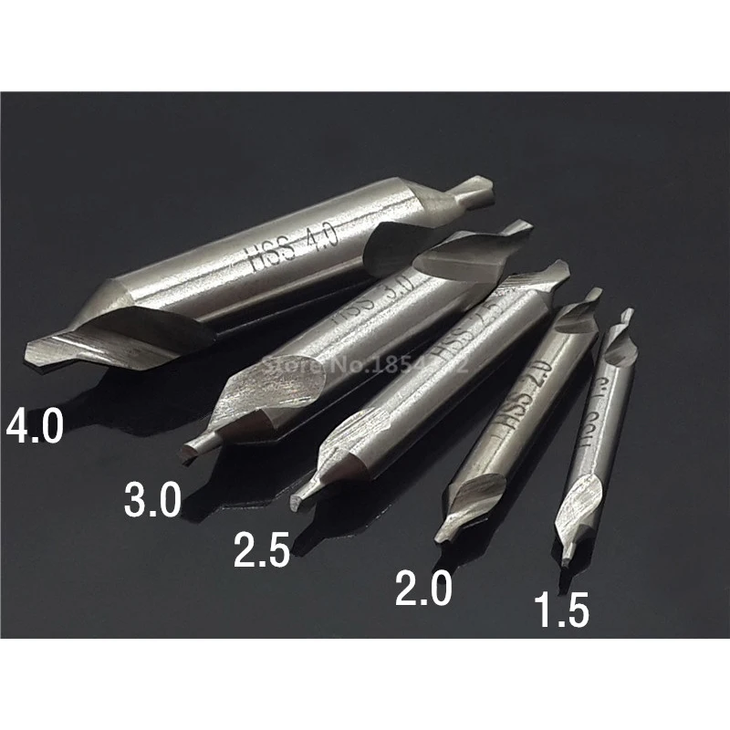 1pc HSS Combined Center Drills Countersinks 60 Degree Angle Bit Tool 1.5,2.0,2.5,3,4mm A Type Without Protective Cone Tools Set
1pc HSS Combined Center Drills Countersinks 60 Degree Angle Bit Tool 1.5,2.0,2.5,3,4mm A Type Without Protective Cone Tools Set