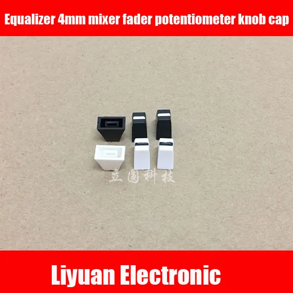 50pcs Apex Audio DBQ Equalizer 4mm Mixer Fader Potentiometer Push Button Knob Cap Black White
50pcs Apex Audio DBQ Equalizer 4mm Mixer Fader Potentiometer Push Button Knob Cap Black White