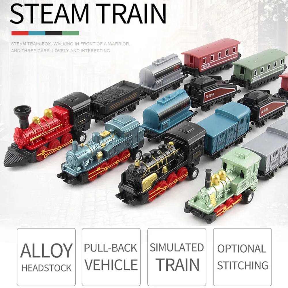 Classical Alloy Retro Steam Simulated Joint Train Model Kid Child Toys Gifts New Alloy Drop Shipping
Classical Alloy Retro Steam Simulated Joint Train Model Kid Child Toys Gifts New Alloy Drop Shipping