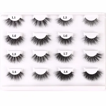 Wispy Lashes Real Mink Fur Eyelash 7 Styles Dramatic Long Lash 22-25mm Packed in Big Size Glitter Case 30 Pairs per Lot
Wispy Lashes Real Mink Fur Eyelash 7 Styles Dramatic Long Lash 22-25mm Packed in Big Size Glitter Case 30 Pairs per Lot
