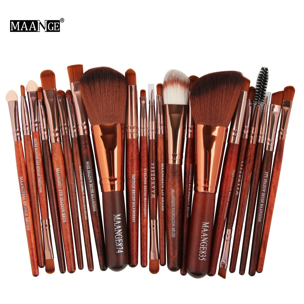 MAANGE 22Pcs Beauty Makeup Brushes kit Cosmetic Foundation Powder Blush Eye Shadow Lip Blend Make Up Brush Tool Set Maquiagem
MAANGE 22Pcs Beauty Makeup Brushes kit Cosmetic Foundation Powder Blush Eye Shadow Lip Blend Make Up Brush Tool Set Maquiagem