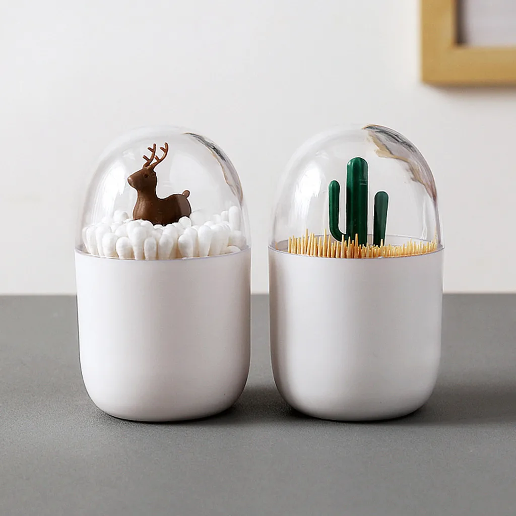 Creative Dustproof Cotton Swab Bud Holder Dispenser Organizer Storage Box Exotic Table Toothpick Storage Box Toothpick Dispenser
Creative Dustproof Cotton Swab Bud Holder Dispenser Organizer Storage Box Exotic Table Toothpick Storage Box Toothpick Dispenser