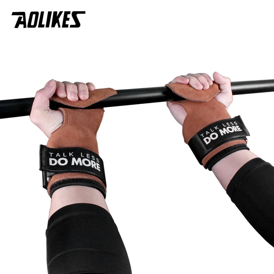 One Pair Weightlifting Gym Wrist Hand Grips Cowhide Crossfit Training Gloves Fitness Sports Dumbbell Bodybuilding
One Pair Weightlifting Gym Wrist Hand Grips Cowhide Crossfit Training Gloves Fitness Sports Dumbbell Bodybuilding