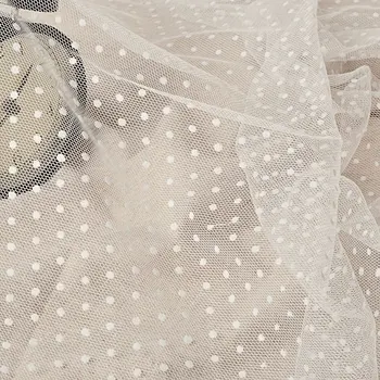 2Yards High Quality 1.5Meters Width Small Polka Dot Guipure Lace Fabric Accessories Clothes Gauze Material Tulle Wedding Lace
2Yards High Quality 1.5Meters Width Small Polka Dot Guipure Lace Fabric Accessories Clothes Gauze Material Tulle Wedding Lace