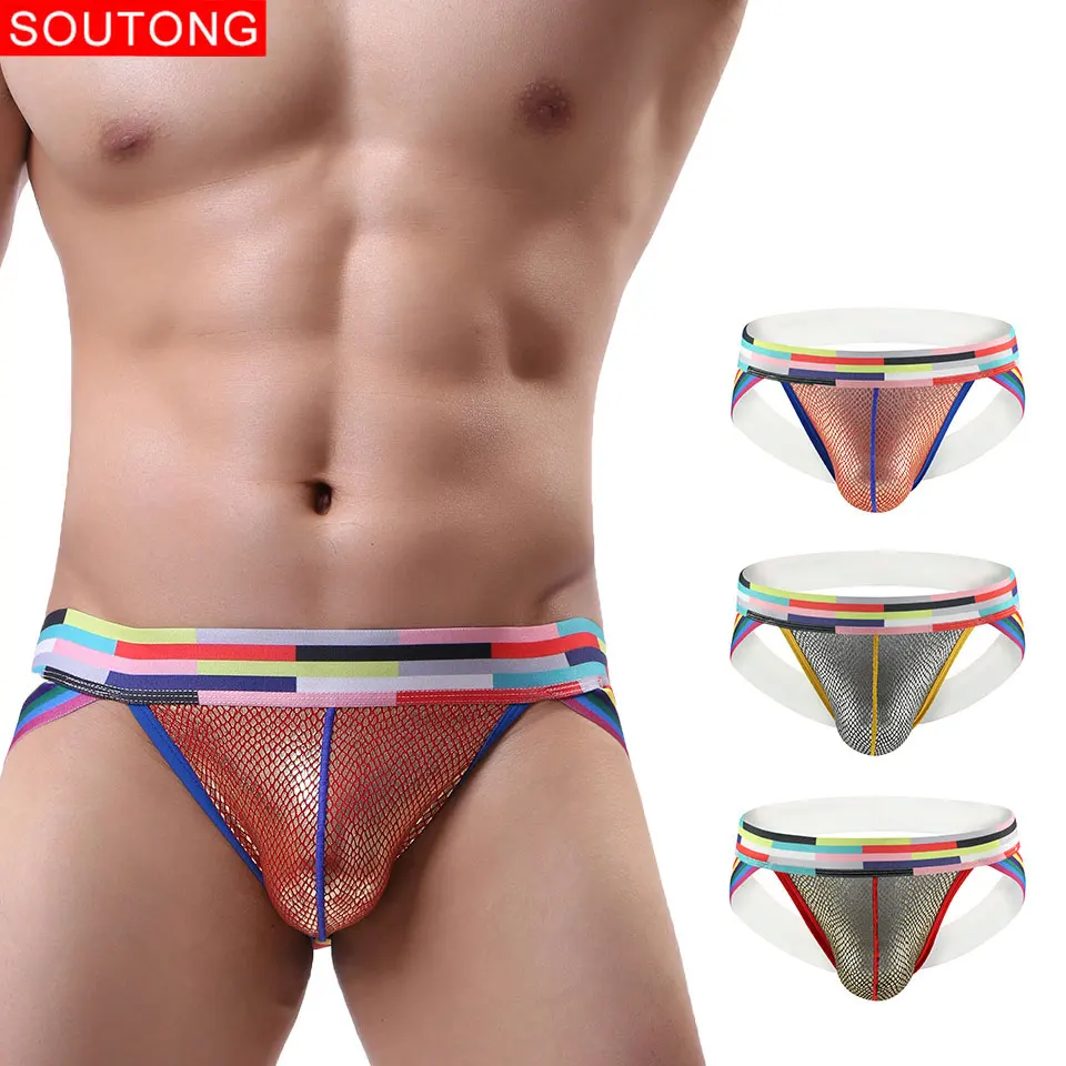 Soutong Sexy Gay Underwear Men Jockstrap String Homme Thongs Briefs ropa interior hombre Gay Underwear tanga hombre Men Thongs
Soutong Sexy Gay Underwear Men Jockstrap String Homme Thongs Briefs ropa interior hombre Gay Underwear tanga hombre Men Thongs