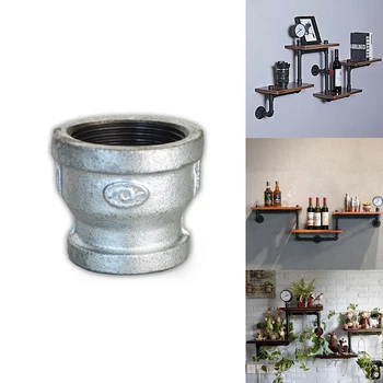 5Pcs/Lot DN20*15 reducing sockets female banded BSP tread Iron malleable pipe fittings for DIY industrial style
5Pcs/Lot DN20*15 reducing sockets female banded BSP tread Iron malleable pipe fittings for DIY industrial style