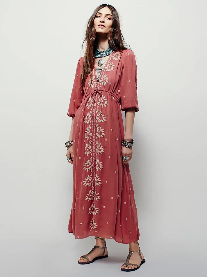 Runway Women Embroidery Long Dresses Bohemian People Lantern Sleeve Floral Print Dresses Femininas Vestidos Mexican Dress Y0357
Runway Women Embroidery Long Dresses Bohemian People Lantern Sleeve Floral Print Dresses Femininas Vestidos Mexican Dress Y0357