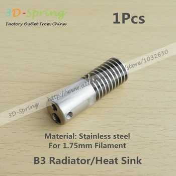 B3 Heatsink B3 Long & Short Mini Heat Sink Radiator Stainless Steel for 1.75mm Filament High Temperature Can More Than 300C
B3 Heatsink B3 Long & Short Mini Heat Sink Radiator Stainless Steel for 1.75mm Filament High Temperature Can More Than 300C