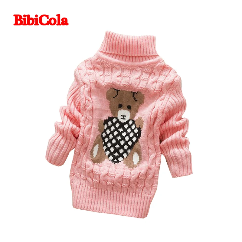 BibiCola spring autumn kids clothing baby boys girls lovely cartoon bear warm sweaters children Long Sleeve turtleneck sweaters
BibiCola spring autumn kids clothing baby boys girls lovely cartoon bear warm sweaters children Long Sleeve turtleneck sweaters