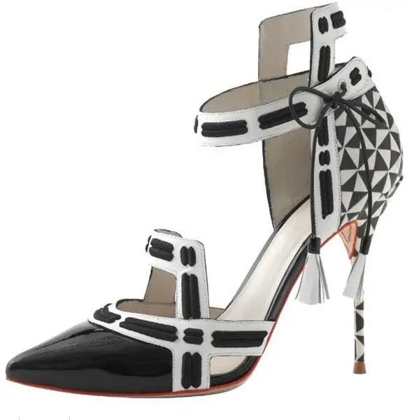 Abesire New Brand Women Pointed Toe Lace-up Ankle Strap Sandals Ladies Fashion Mixed Color High Heels Dress Party Shoes Woman
Abesire New Brand Women Pointed Toe Lace-up Ankle Strap Sandals Ladies Fashion Mixed Color High Heels Dress Party Shoes Woman
