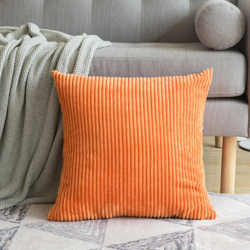 Morigins 1Pcs Corduroy Material Cushion Cover Home Textile Solid Color Stripe Pillowcases Cover Fashion Throw Pillow Cases A46
Morigins 1Pcs Corduroy Material Cushion Cover Home Textile Solid Color Stripe Pillowcases Cover Fashion Throw Pillow Cases A46